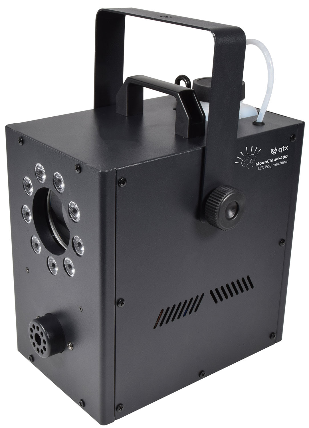 MoonCloud: Compact 400W LED Fog Machine with RGB Moonflower Effect
