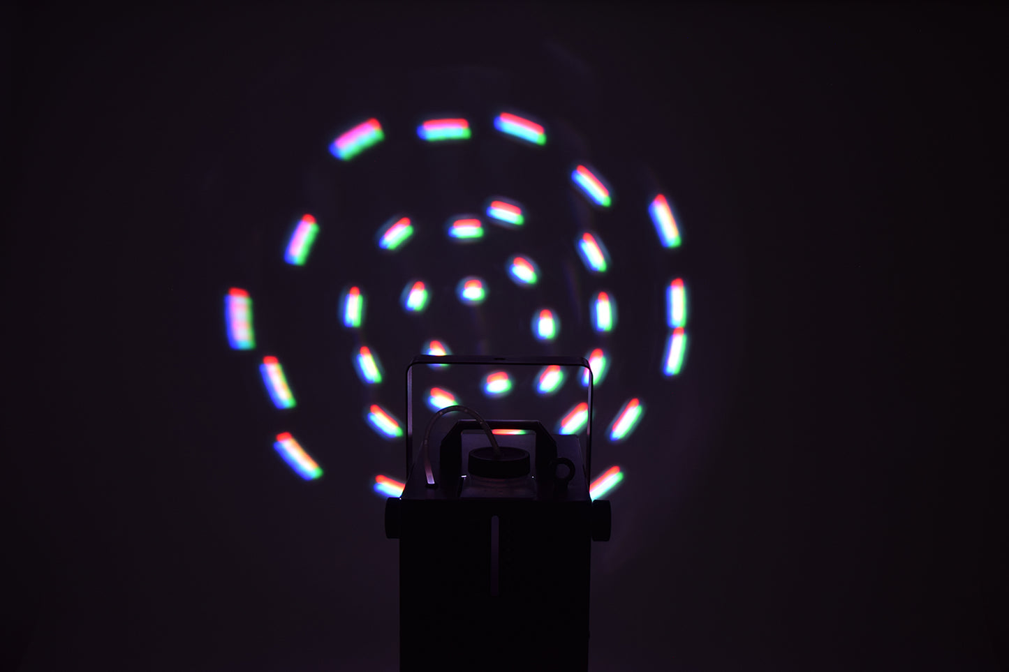 MoonCloud: Compact 400W LED Fog Machine with RGB Moonflower Effect