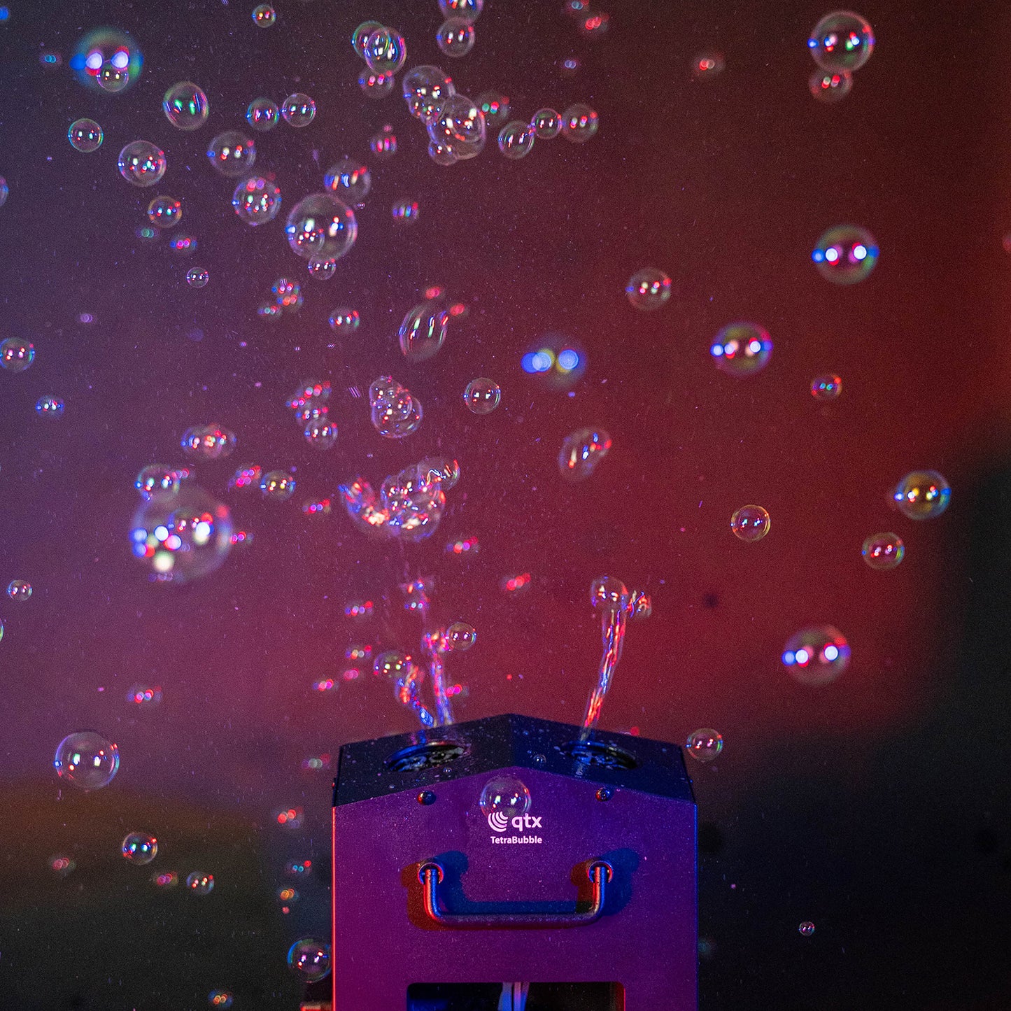 Tetra Bubble: High Output 4-Wheel Bubble Machine