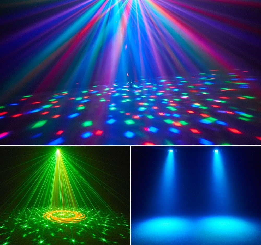 CFX Partyvibe 3 - Compact Par LED wash, Magic Ball, UV, Strobe and Cluster Laser