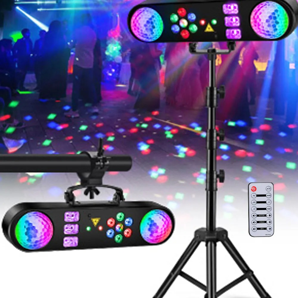 CFX Partyvibe 3 - Compact Par LED wash, Magic Ball, UV, Strobe and Cluster Laser