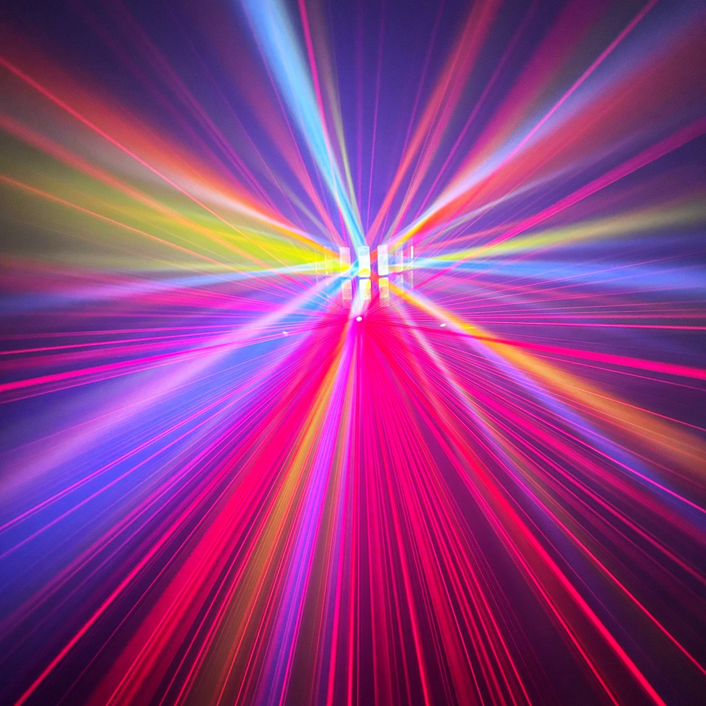 CFX Laser Twist - Cluster Laser and LED Derby Disco Light