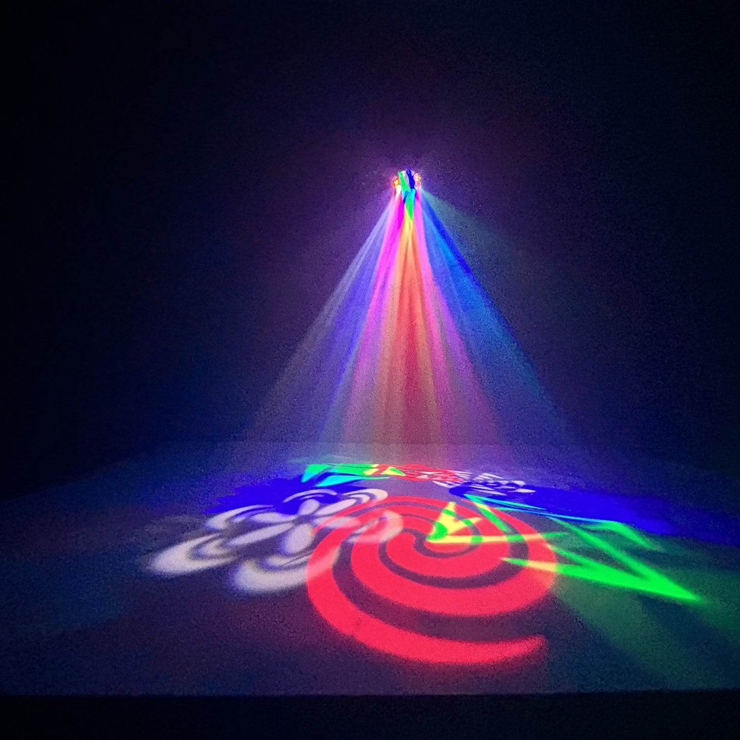 CFX Comvibe2 - Disco Light 3-in-1 RGBY LED Wash + Laser + Gobo Effect
