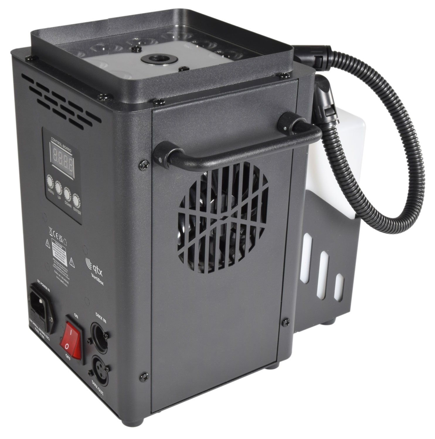 Vertibox VertiBox: Compact Vertical LED Fog Machine – Discolight.co.uk