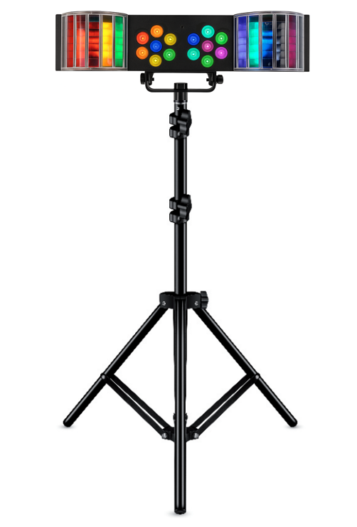 CFX Partyvibe 4 - Dual Derby and Colour Wash effect with stand