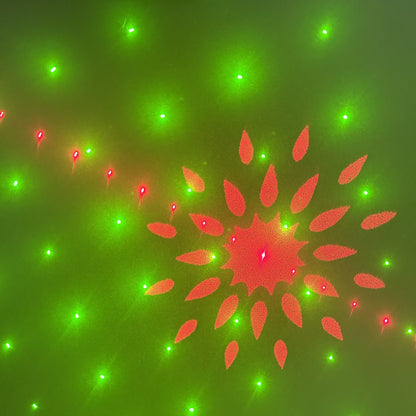 CFX Comvibe2 - Disco Light 3-in-1 RGBY LED Wash + Laser + Gobo Effect
