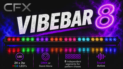 CFX Vibebar 8 - 8 Segment 1m LED Bar