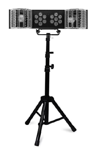 CFX Partyvibe 4 - Dual Derby and Colour Wash effect with stand