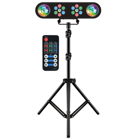 CFX Partyvibe 2 - Compact Par LED wash and Magic Ball effect on stand