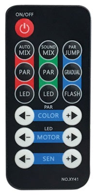 CFX Partyvibe 3 - Compact Par LED wash, Magic Ball, UV, Strobe and Cluster Laser